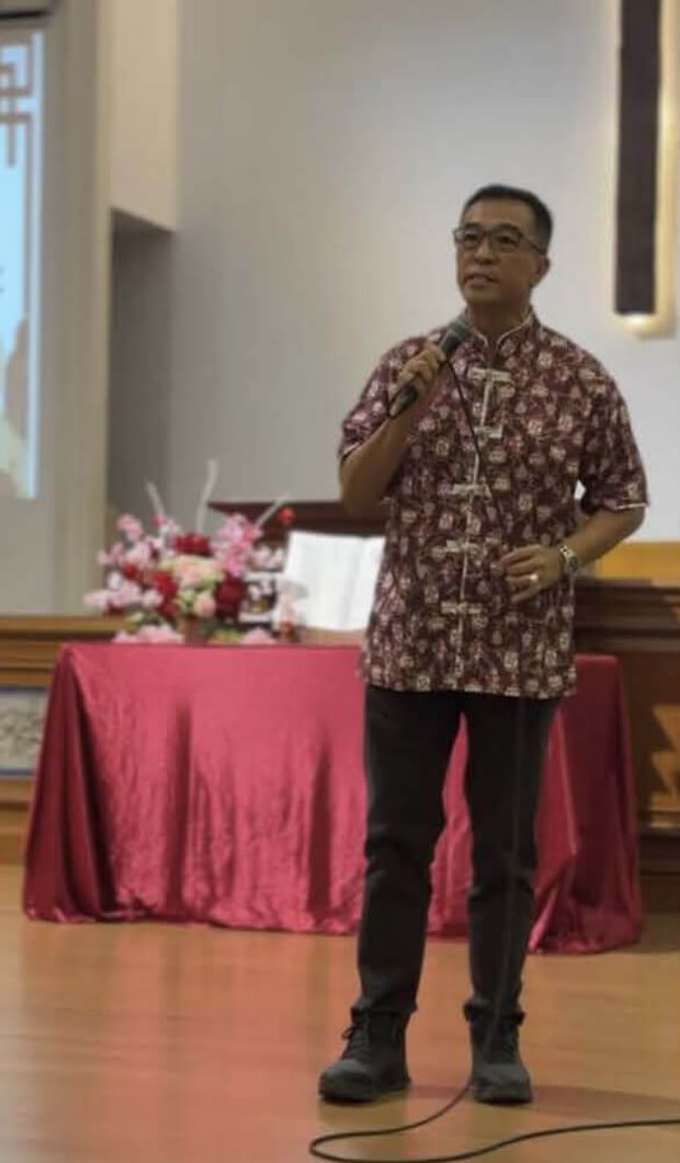 Kata sambutan Ketua PGTI Wil. Riau (Bp. Andreas)